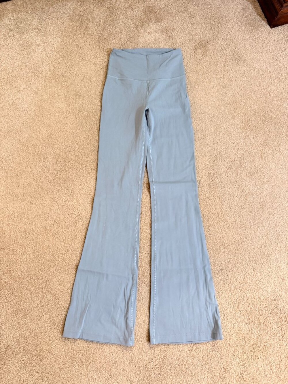 Lululemon Super Groove High-Rise Flared Pant - Light Grey